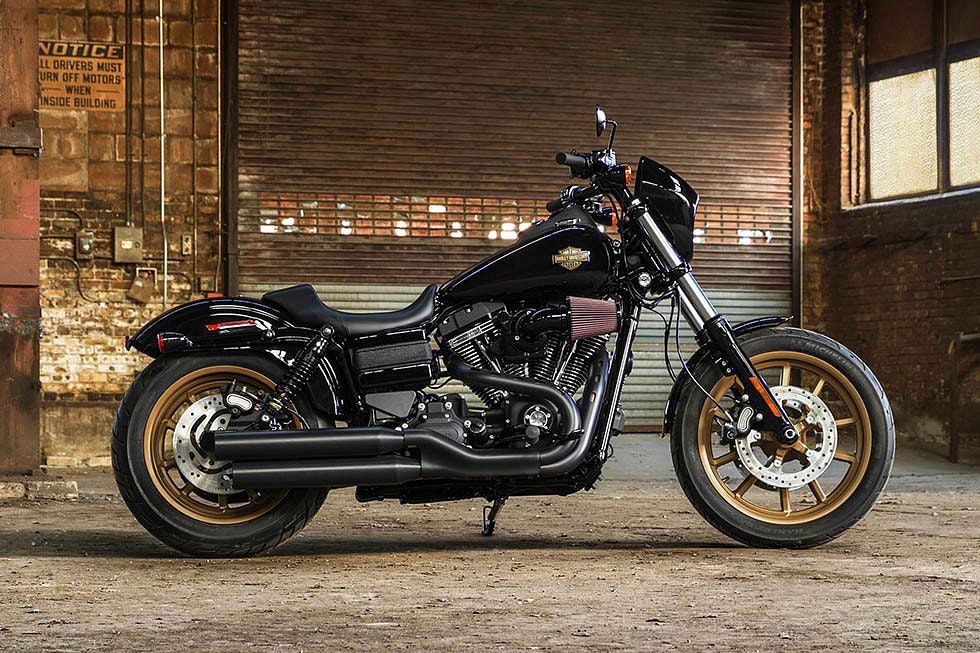 Cycle Pirates Black Adjustable Brake Lever for Harley FXR w/ Mids